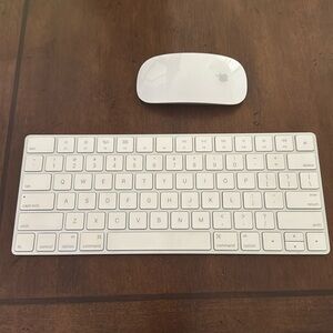 Apple wireless keyboard and mouse